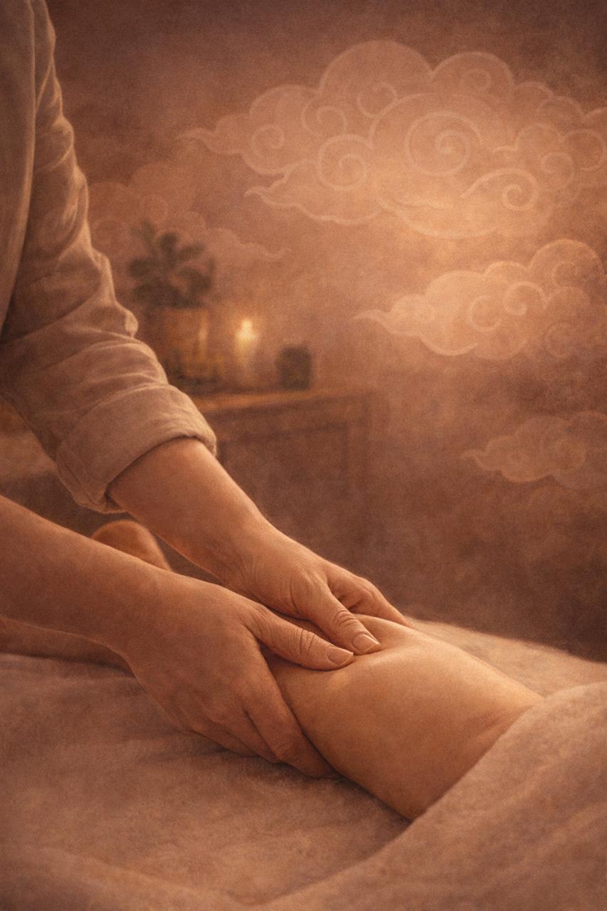 Focused area massage treatment