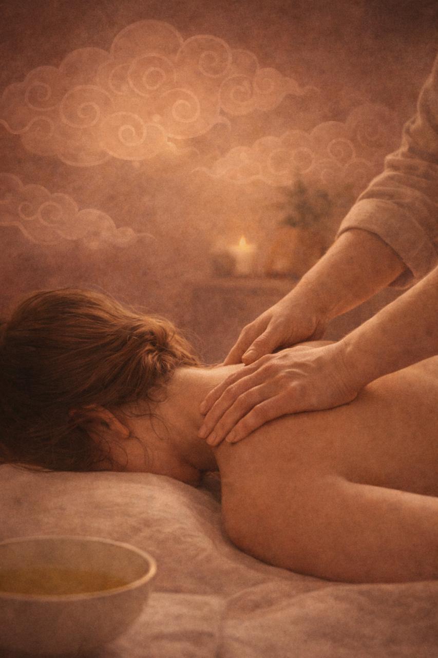 Neck and shoulder massage